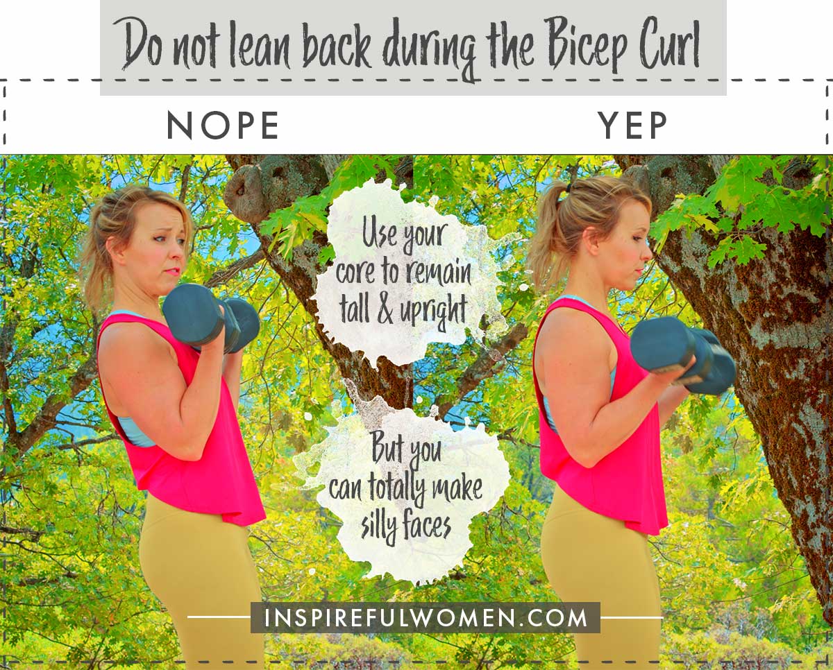 avoid-bicep-curl-do-not-lean-back-remain-tall-using-core-muscles