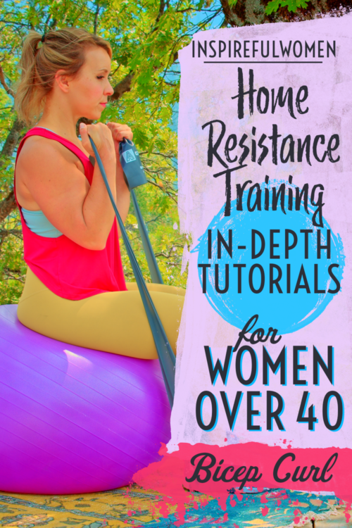 bicep-curls-resistance-bands-training-at-home-for-women-over-40