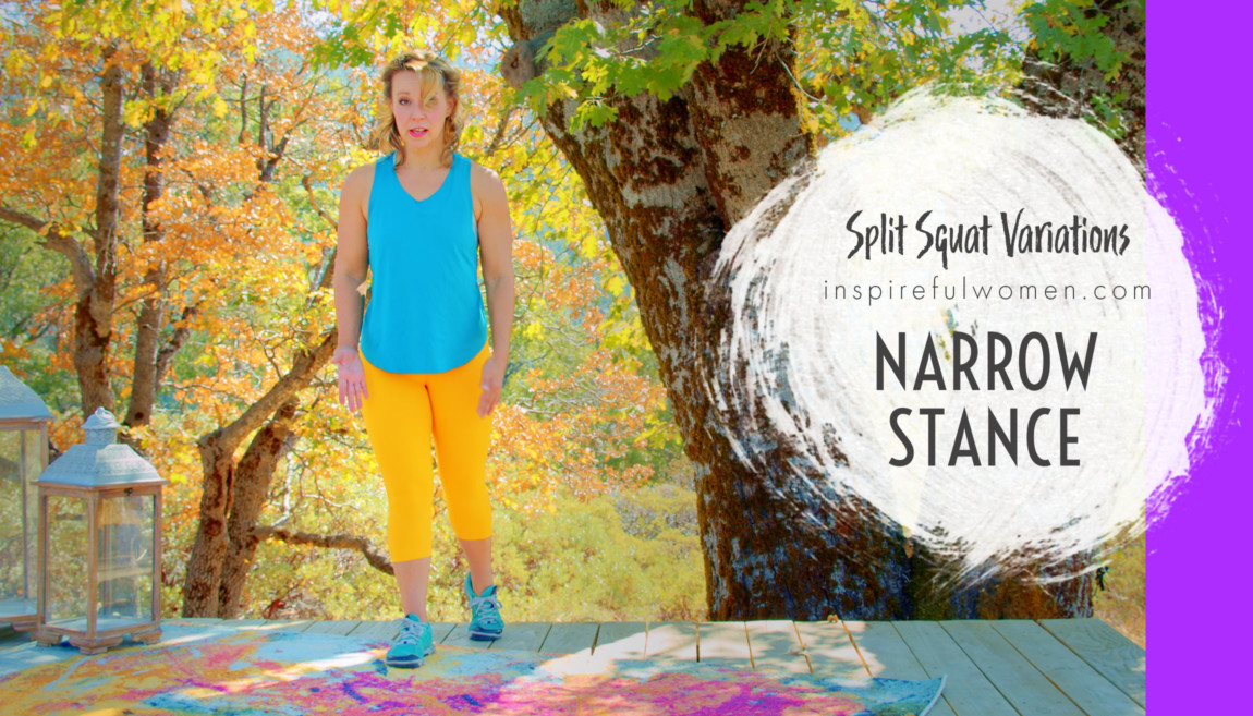 narrow-stance-split-leg-squat-variation