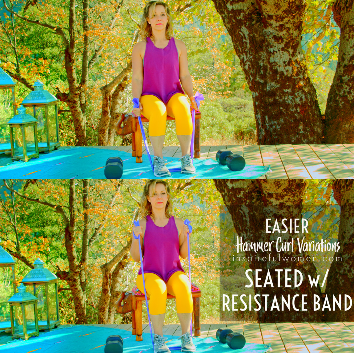 seated-resistance-band-hammer-curl-bicep-muscles-variation-easier