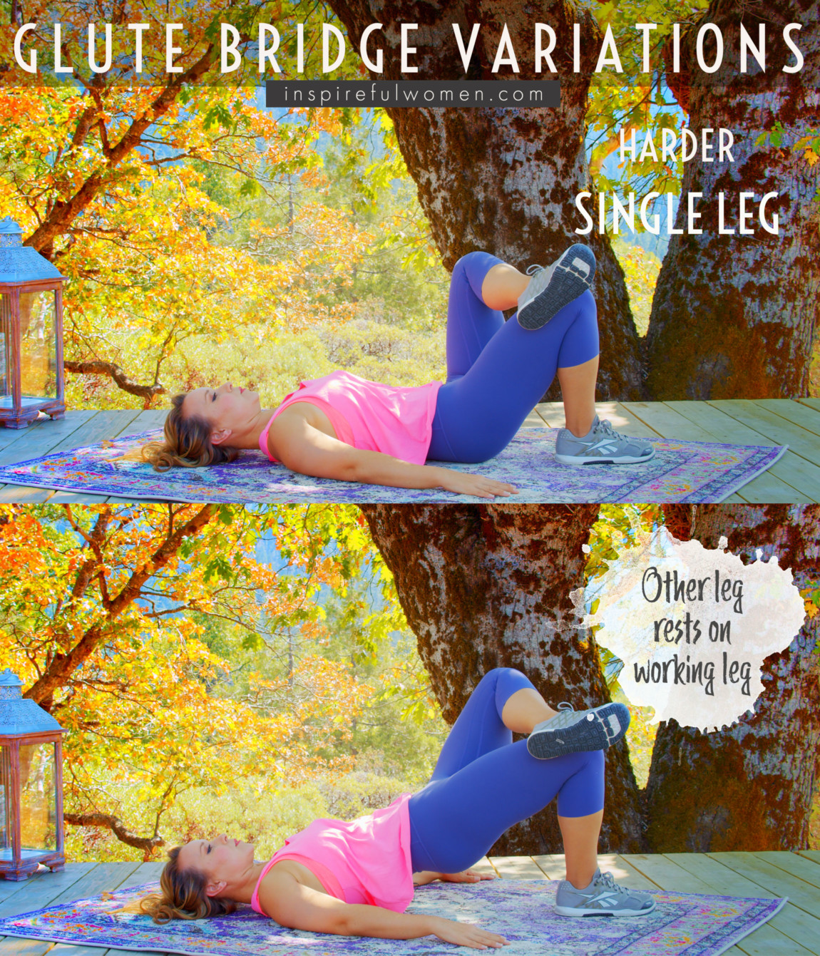 single-leg-glute-bridge-other-leg-rests-on-working-leg-workout-harder