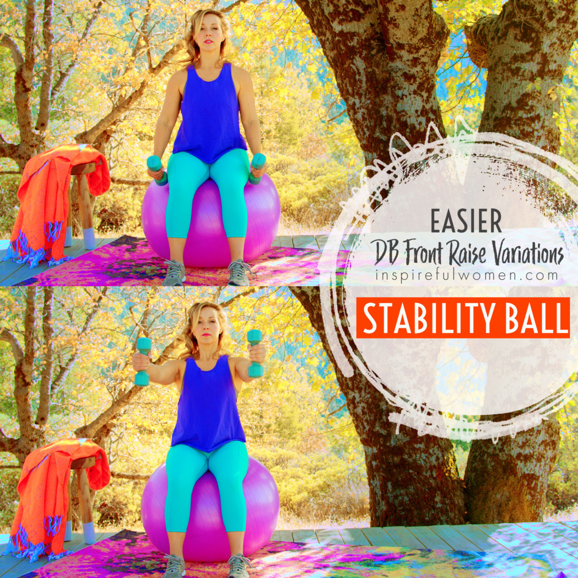 front-dumbbell-raises-stability-ball-exercise-variation-easier