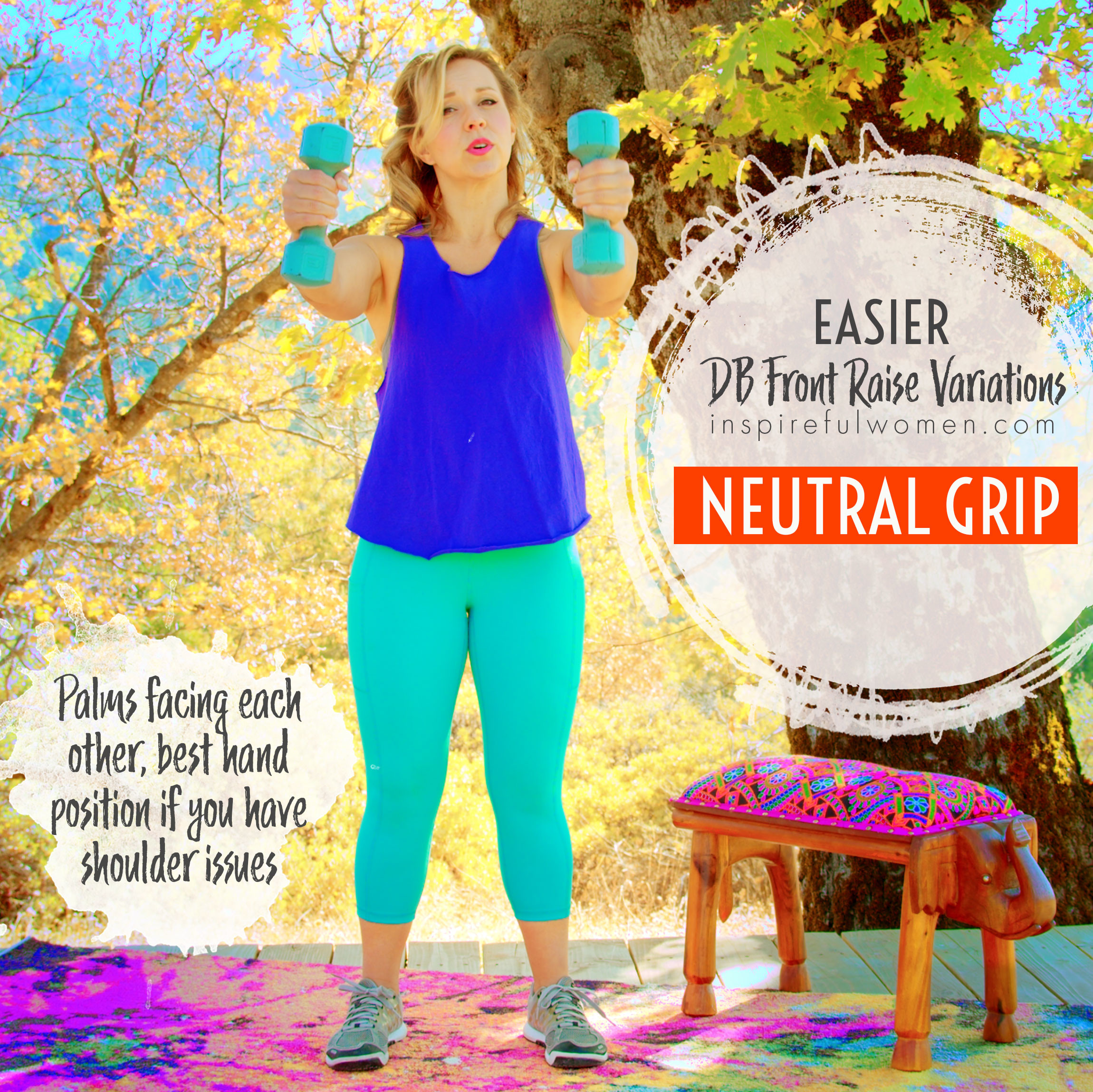 Dumbbell Front Raise at Home Guide [VISUAL LEARNERS]: Proper Form