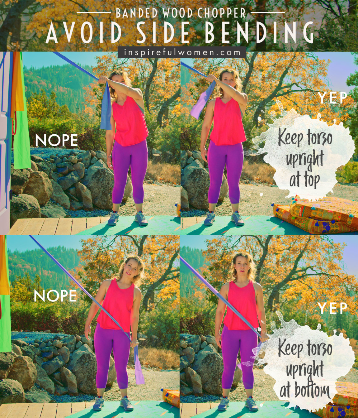 avoid-side-bending-keep-torso-upright-banded-wood-chop-exercise