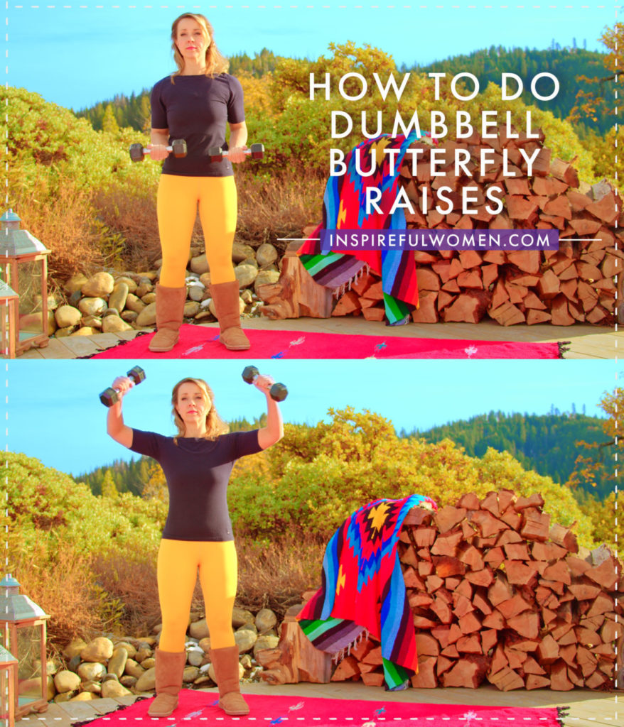Dumbbell Butterfly Raises at Home Guide [VISUAL LEARNERS] Proper Form