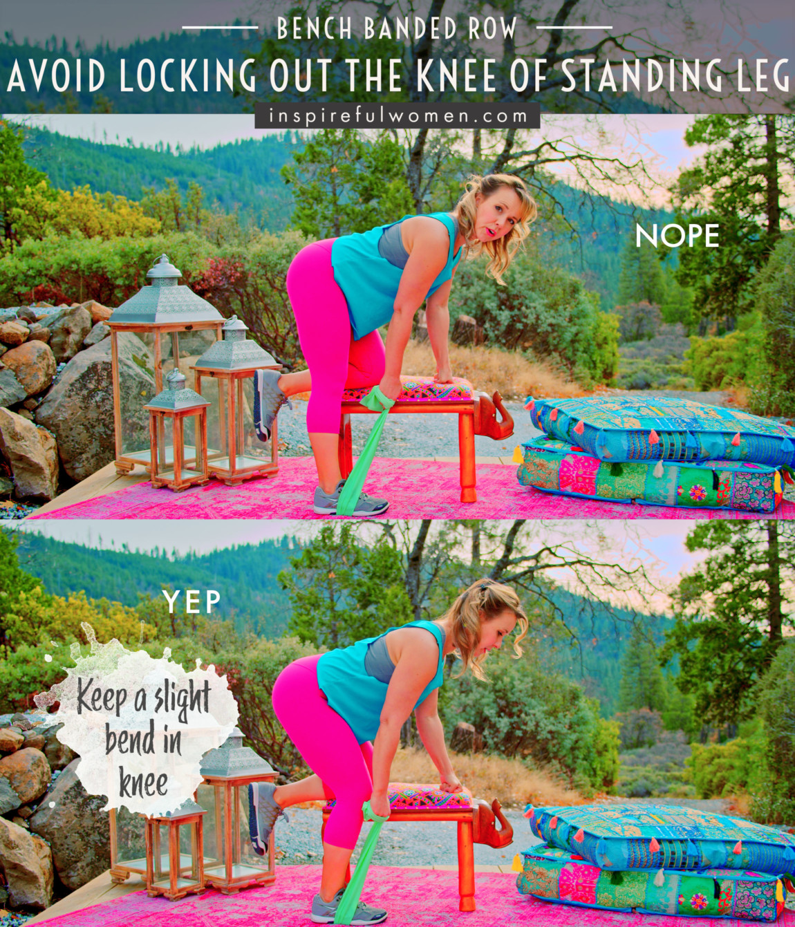 avoid-locking-out-knee-of-standing-leg-bent-over-row-exercise-proper-form