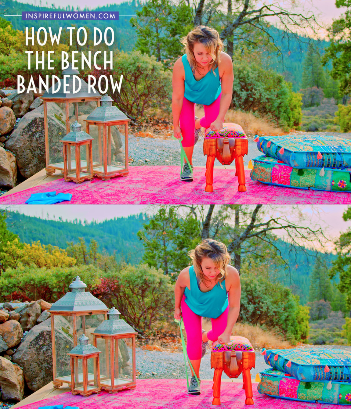 how-to-do-single-arm-kneeling-banded-row-exercise-tutorial-female-over-40