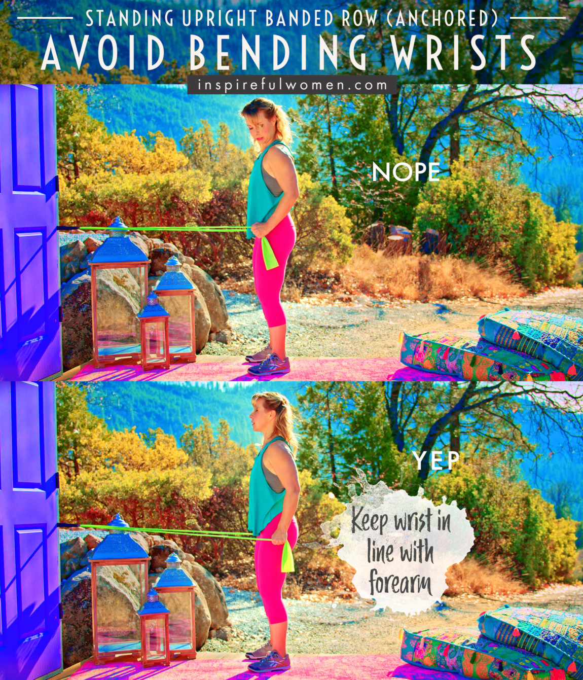 avoid-bending-wrists-upright-resistance-band-lat-row-standing-exercise-proper-form