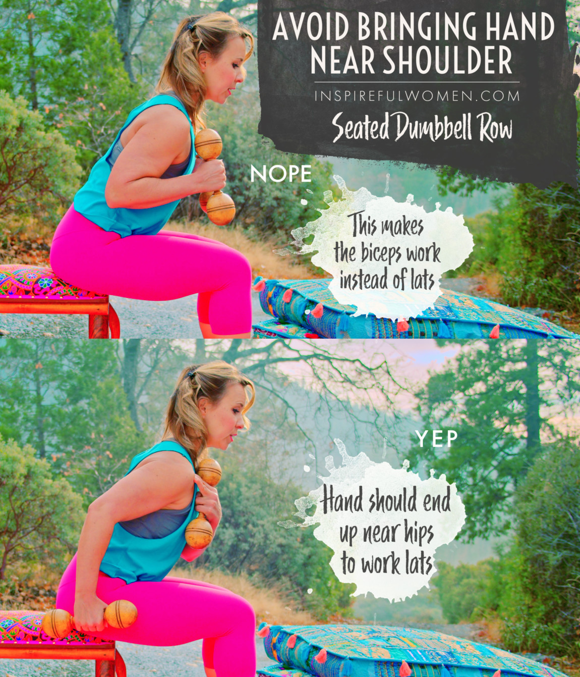 avoid-bringing-hand-near-shoulder-seating-db-row-exercise-proper-form