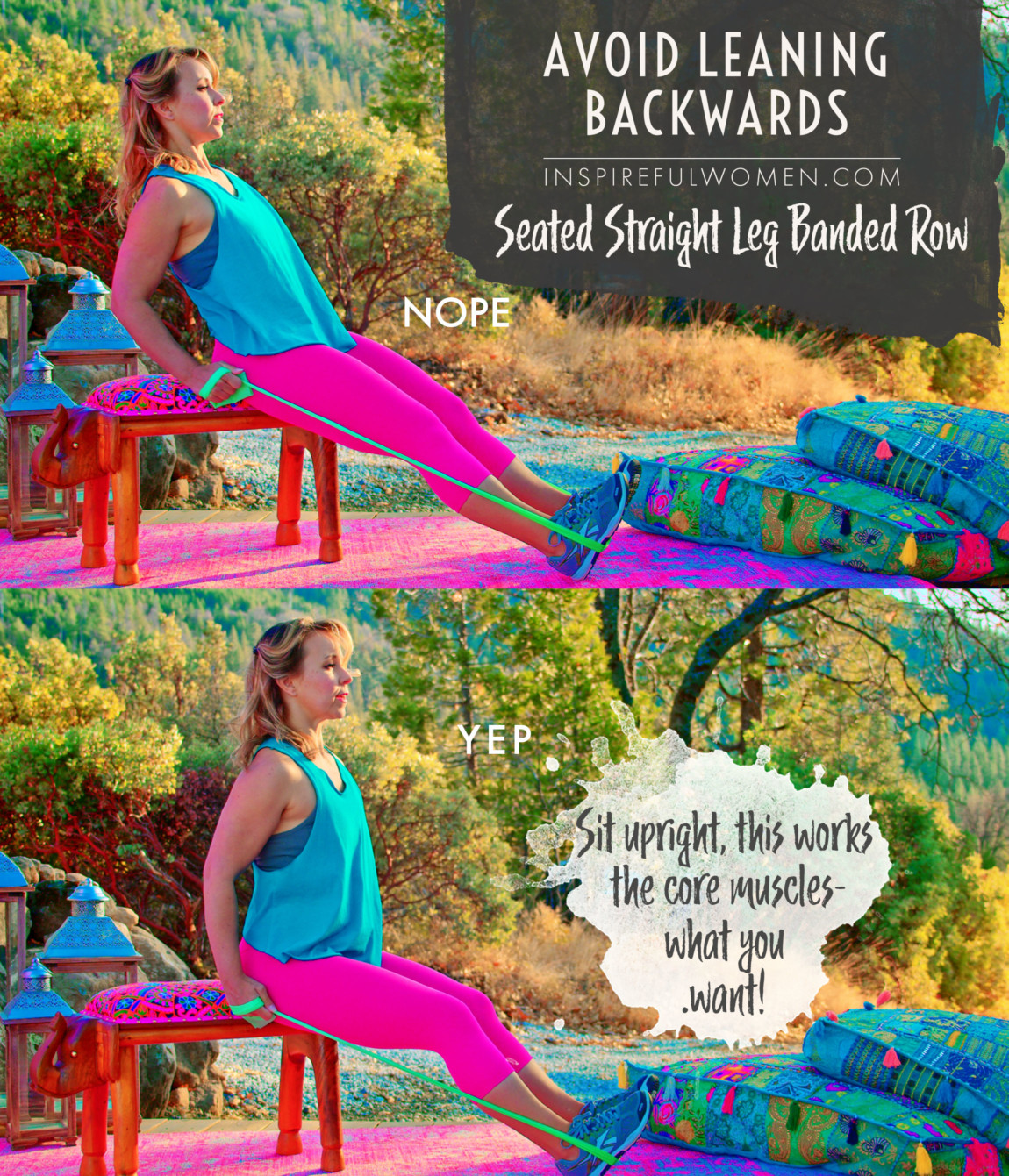 avoid-leaning-backwards-seated-straight-leg-resistance-band-row-proper-form