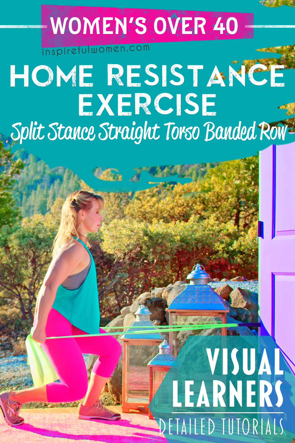 split-stance-banded-row-upright-torso-resistance-band-back-training-at-home-women-40-plus