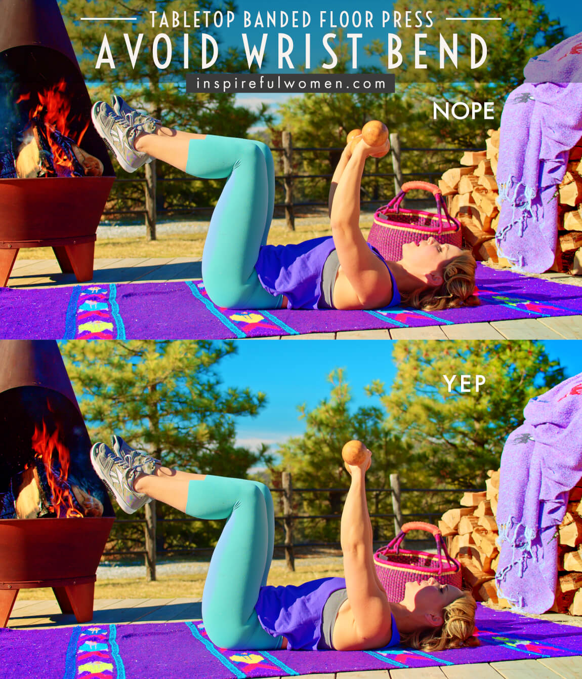 avoid-wrist-bend-tabletop-resistance-band-floor-presses-proper-form