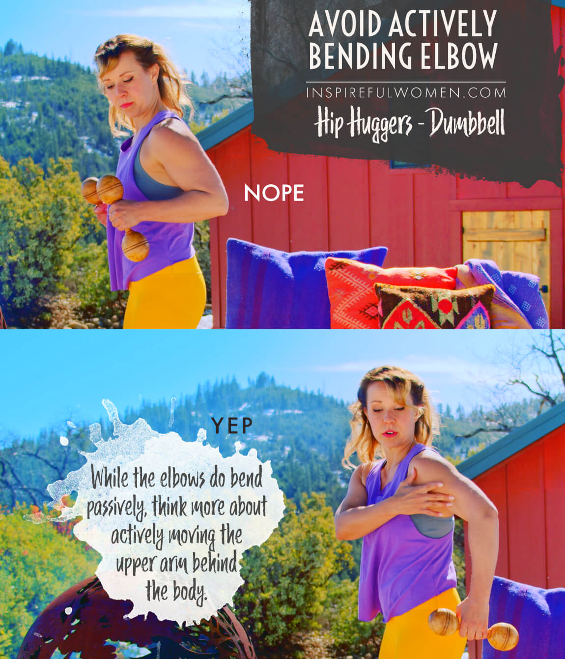 avoid-actively-bending-elbow-dumbbell-hip-huggers-exercise-proper-form