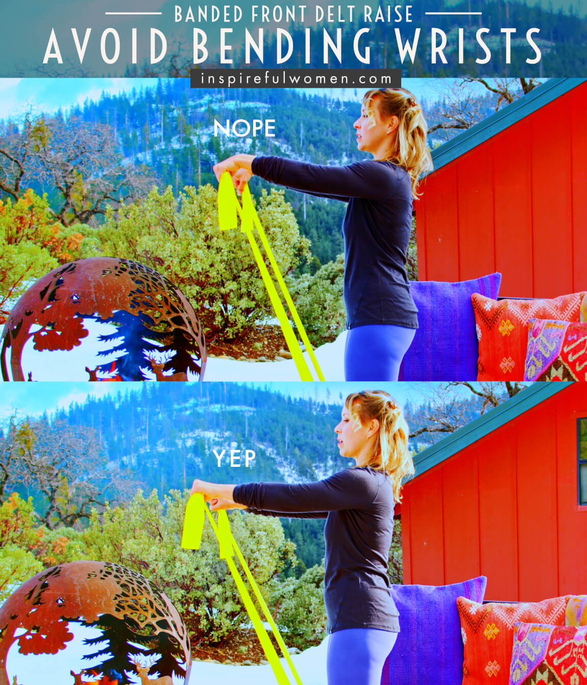 avoid-bending-wrists-banded-front-delt-raise-shoulder-exercise-proper-form