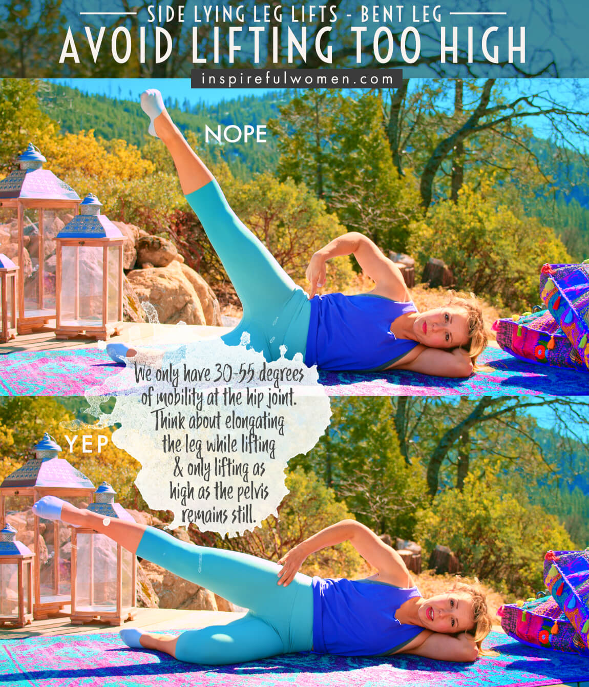 avoid-lifting-too-high-lying-leg-lifts-bent-leg-glute-exercise-common-mistakes