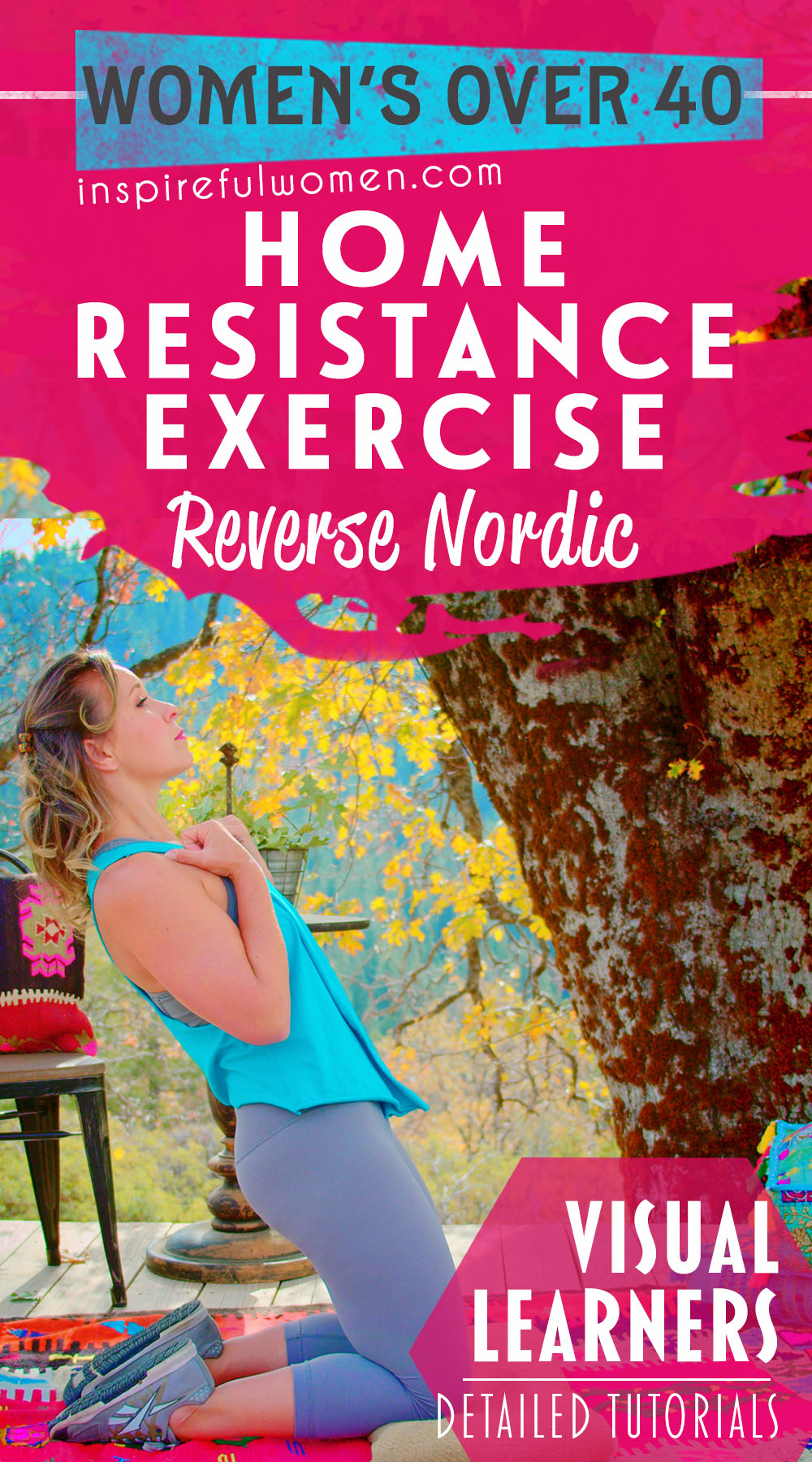 reverse-nordic-curl-home-quadriceps-bodyweight-workout-women-40-and-above