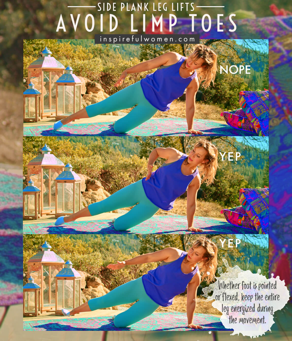 avoid-limp-toes-side-plank-hip-abduction-glute-exercise-common-mistakes