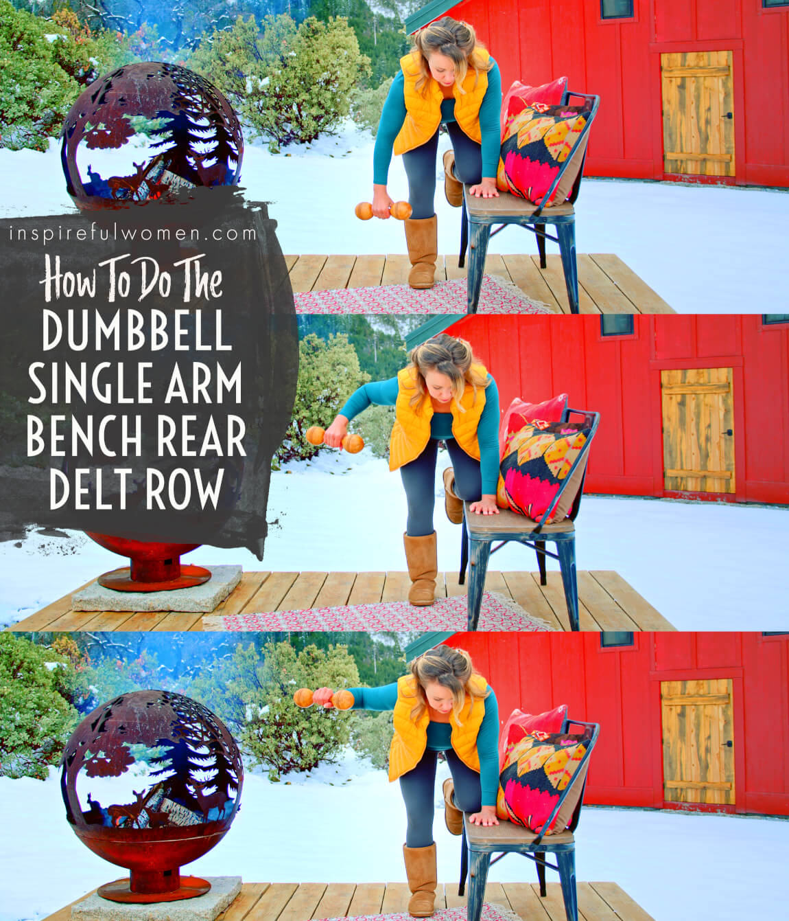 how-to-do-dumbbell-single-arm-bench-near-delt-row-shoulder-exercise-at-home-women-over-40