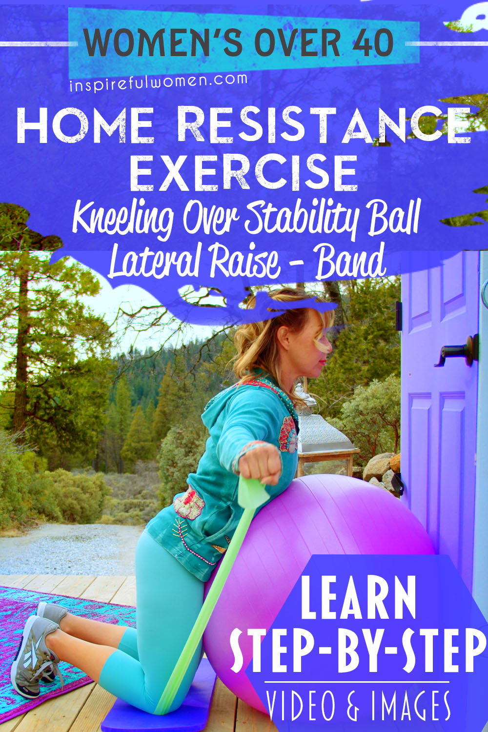 resistance-band-kneeling-over-stability-ball-lateral-raise-deltoid-training-home-40+