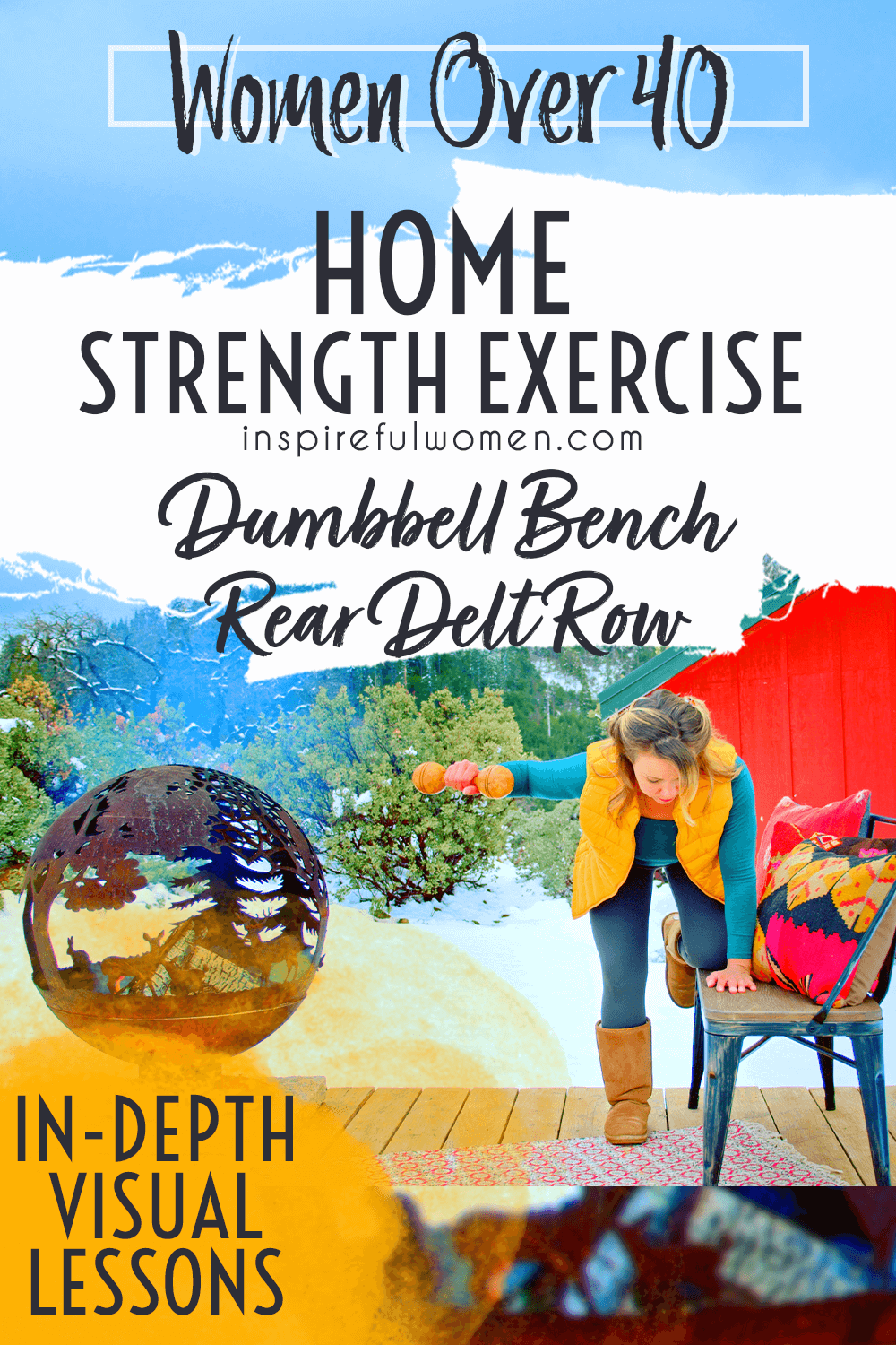 single-arm-dumbbell-bench-rear-delt-row-shoulder-strength-exercise-at-home-women-40-plus