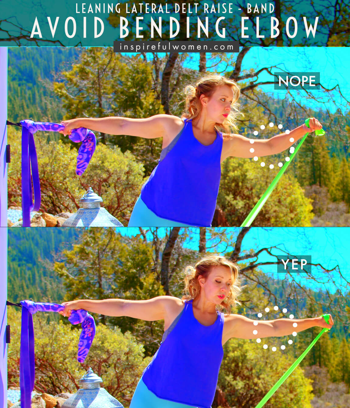 avoid-bending-elbow-leaning-lateral-delt-raise-resistance-band-shoulder-exercise-proper-form