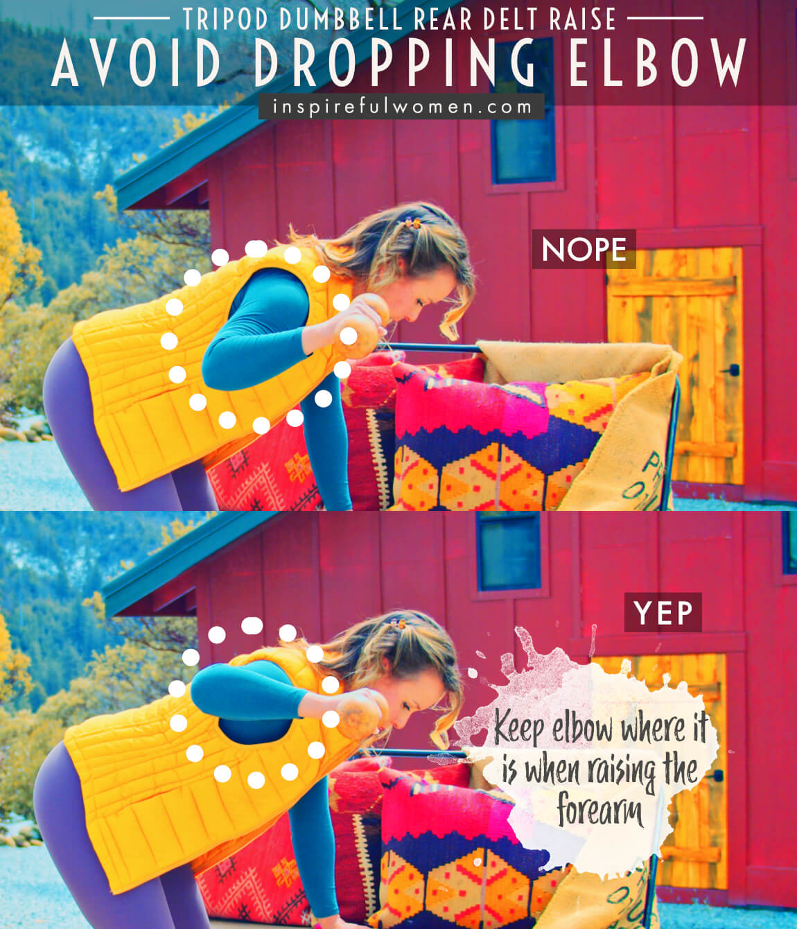 avoid-dropping-elbow-tripod-dumbbell-rear-delt-raise-shoulder-exercise-common-mistakes