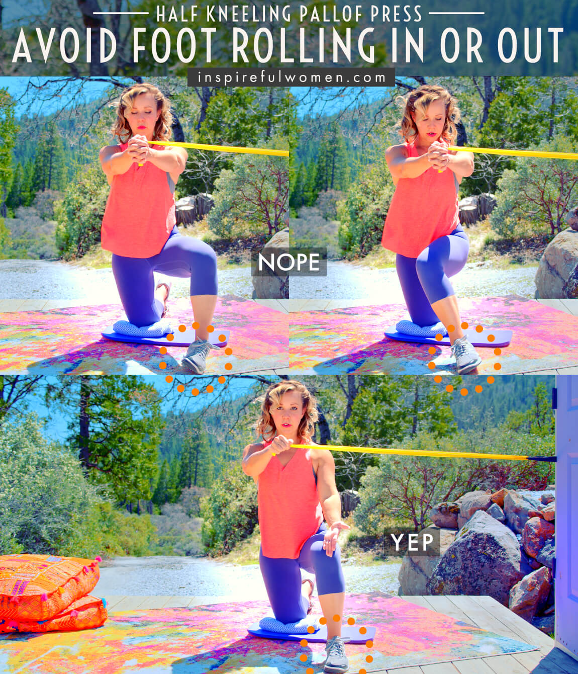 avoid-foot-rolling-in-or-out-half-kneeling-pallof-hold-core-exercise-proper-form