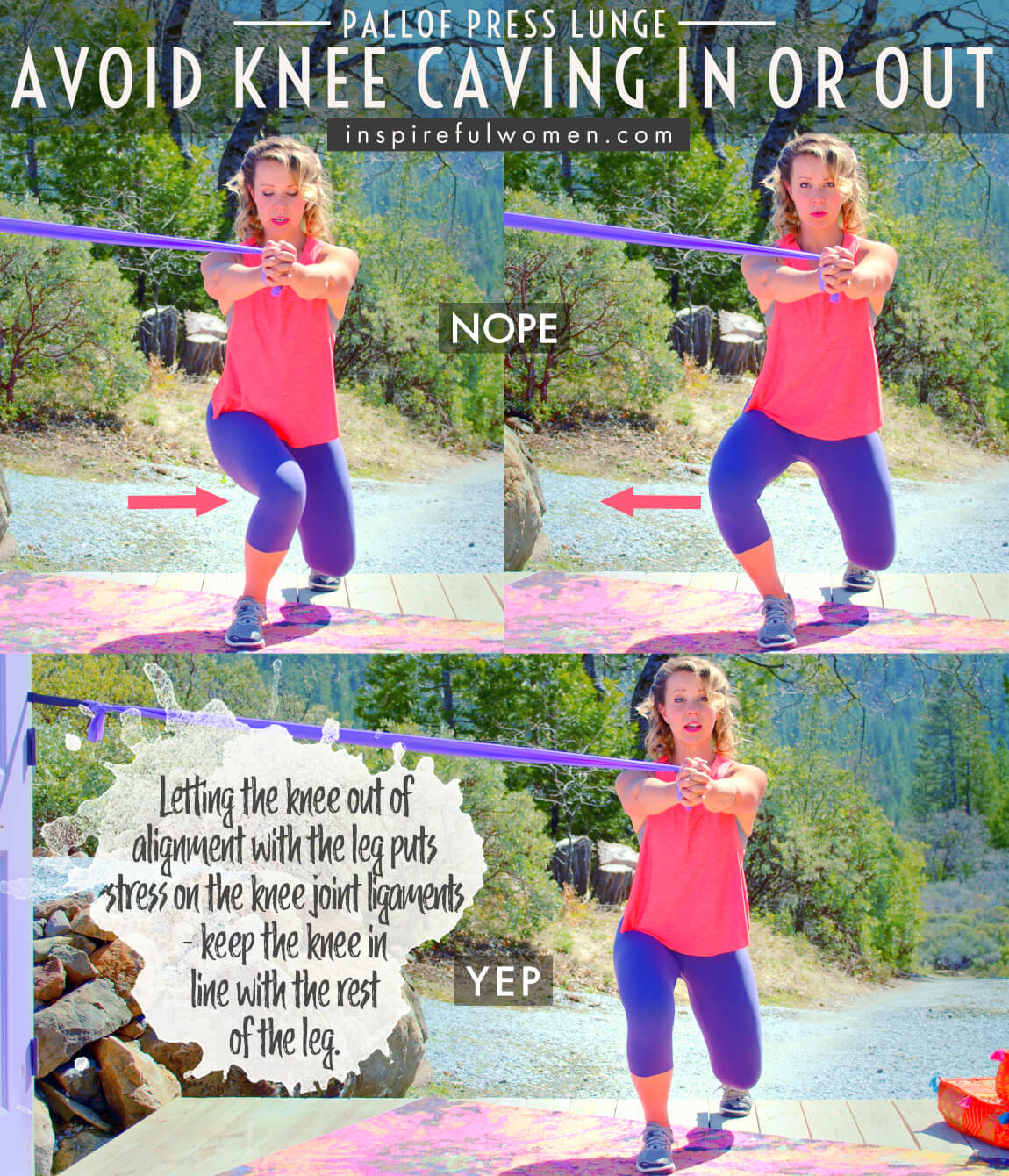 avoid-knee-caving-in-or-out-palloff-hold-lunge-core-exercise-common-mistakes