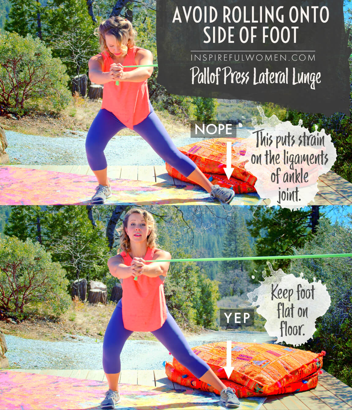 avoid-rolling-onto-side-of-foot-pallof-hold-side-lunge-core-exercise-common-mistakes