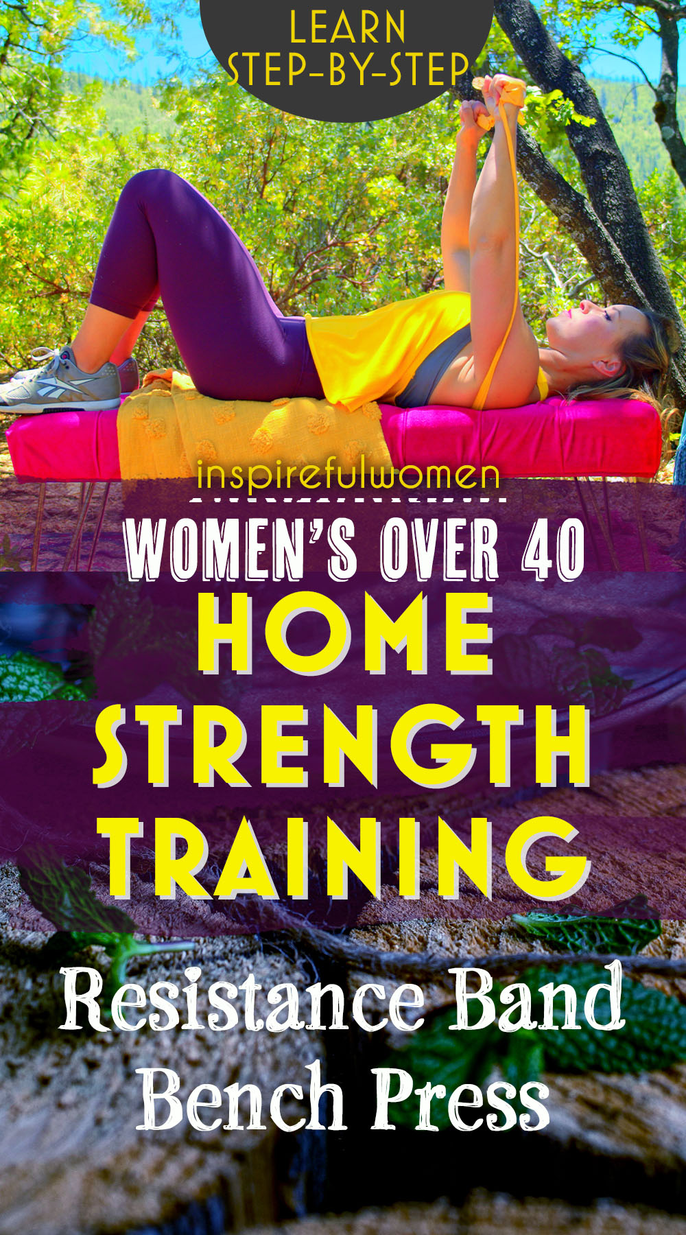 band-bench-press-at-home-pectoralis-major-chest-resistance-training-women-40-plus