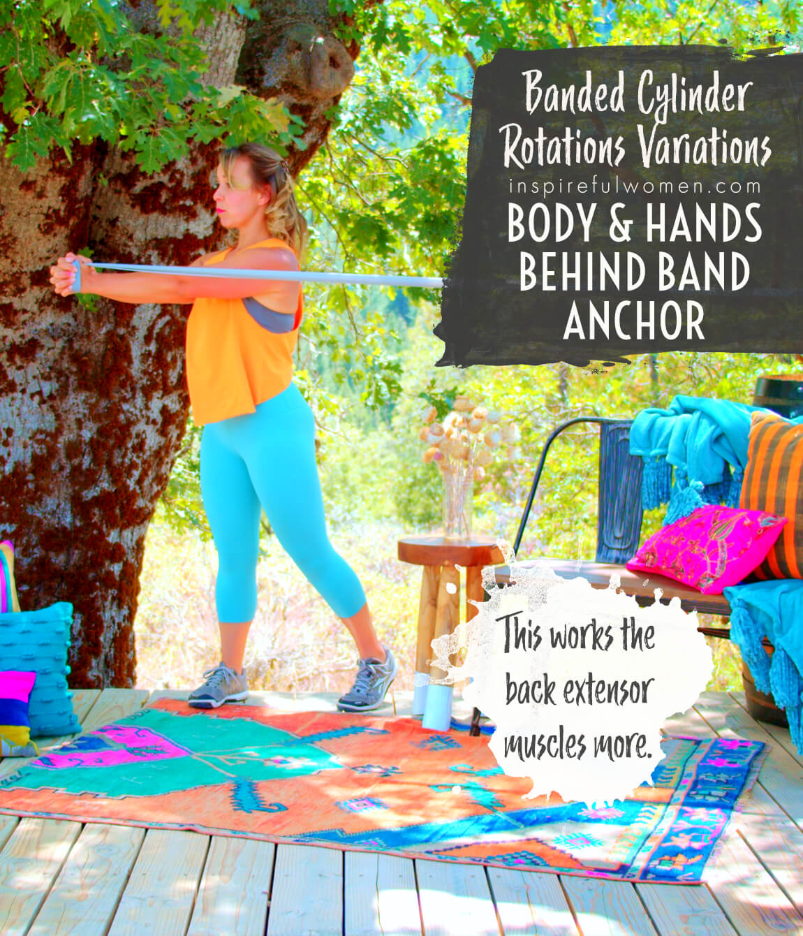 body-hands-behind-band-anchor-banded-cylinder-rotations-core-exercise-variation
