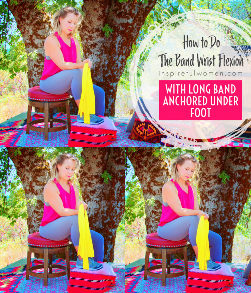 Resistance Band Wrist Flexion Inspireful Women