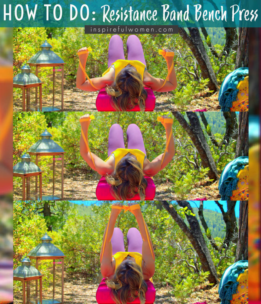 Resistance Band Bench Press Inspireful Women