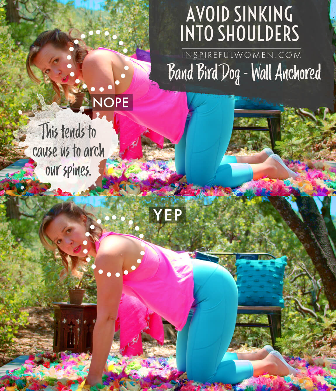avoid-sinking-into-shoulders-wall-anchored-banded-bird-dog-home-exercise-proper-form