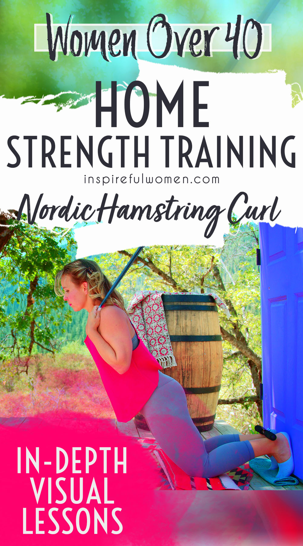 banded-hamstring-nordic-curl-at-home-eccentric-concentric-bodyweight-exercise-women-40+