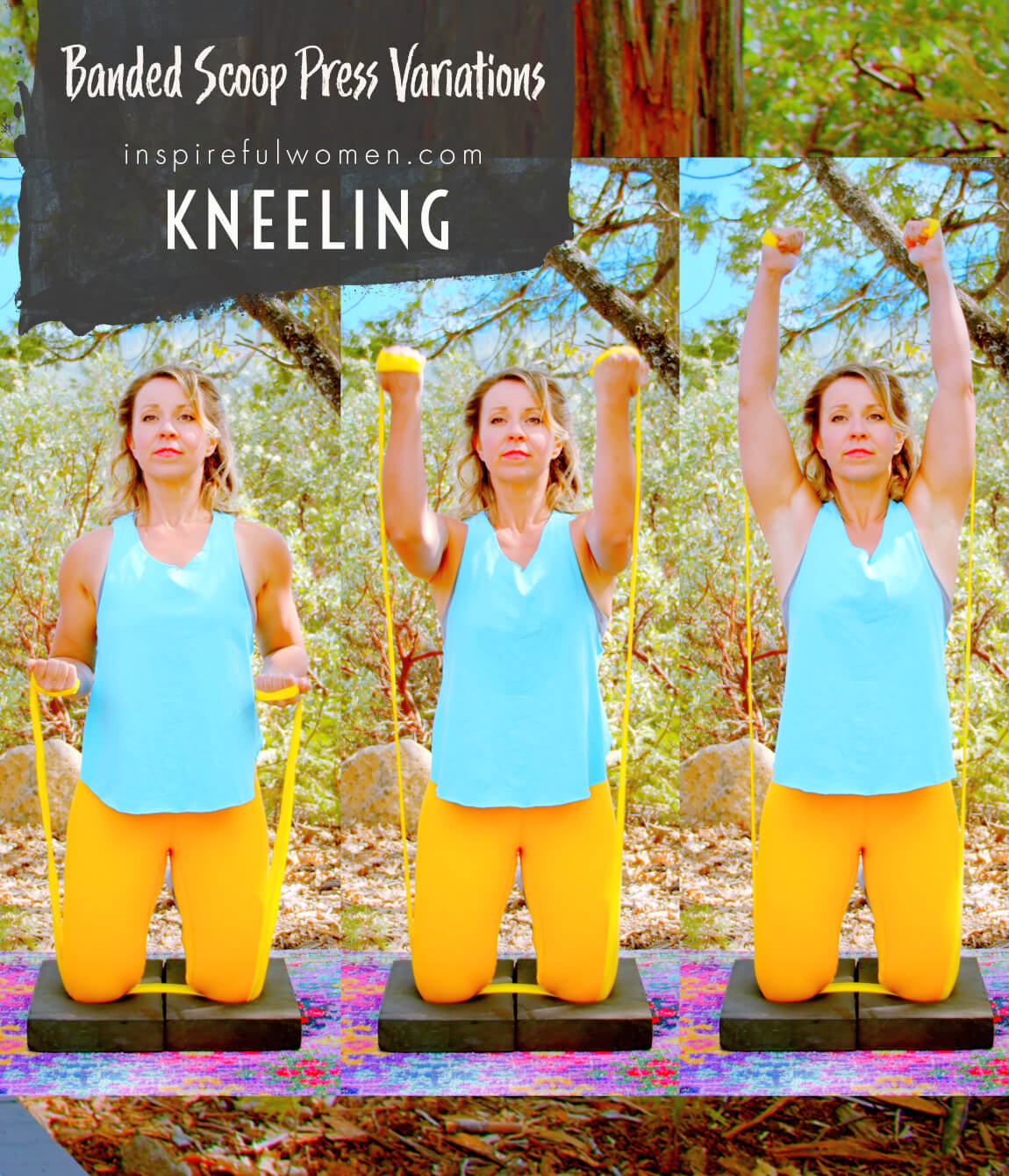 kneeling-banded-scoop-press-shoulder-exercise-variation-front