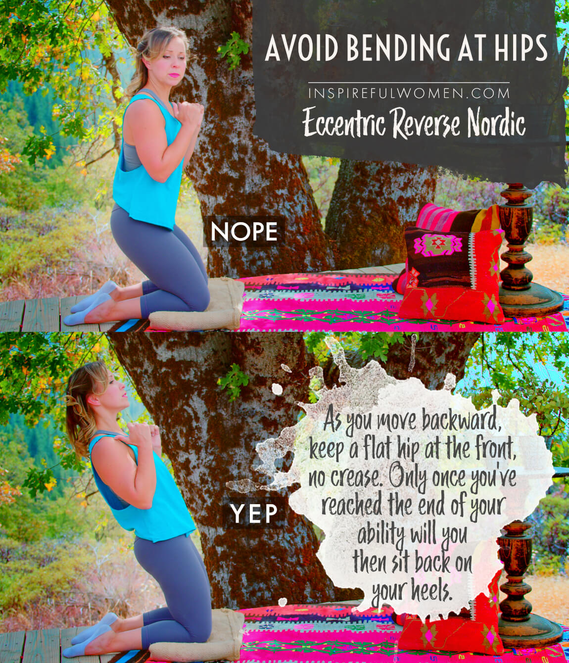 avoid-bending-at-hips-eccentric-reverse-nordic-curl-home-quadriceps-exercise-neutral-hip-common-mistakes