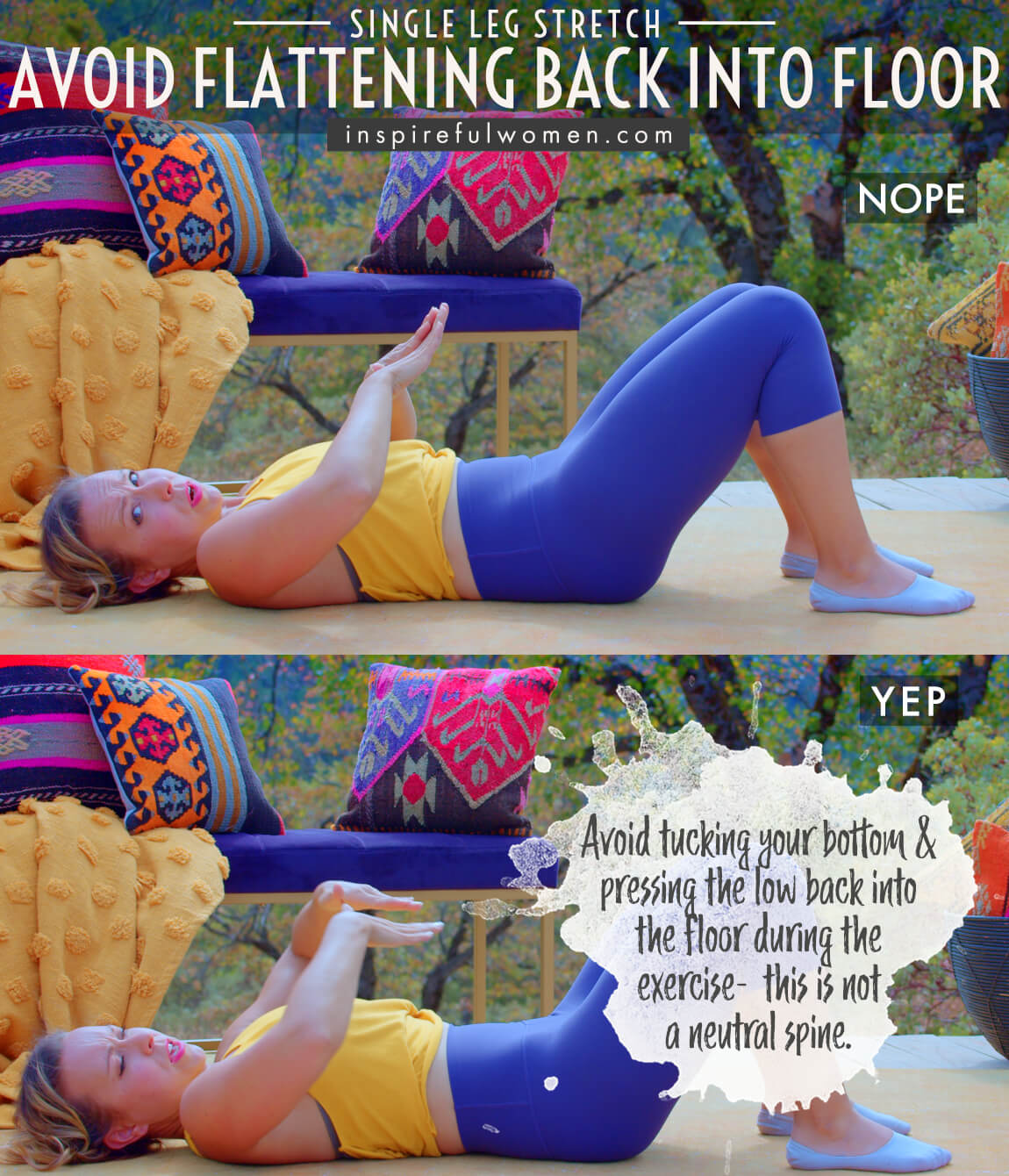 avoid-flattening-back-into-floor-single-leg-stretch-pilates-core-exercise-proper-form