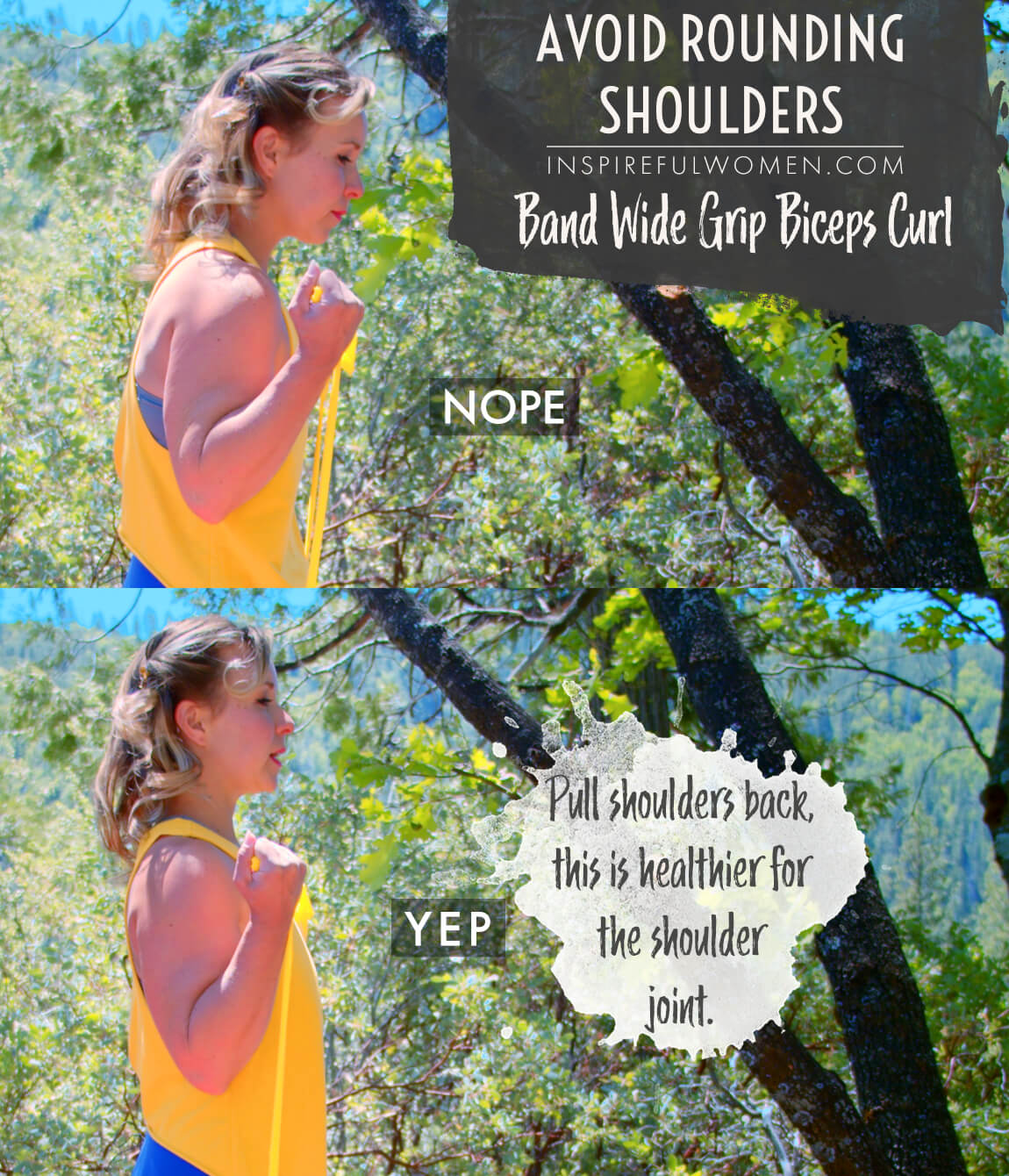 avoid-rounding-shoulders-wide-grip-banded-bicep-curl-short-head-exercise-proper-form