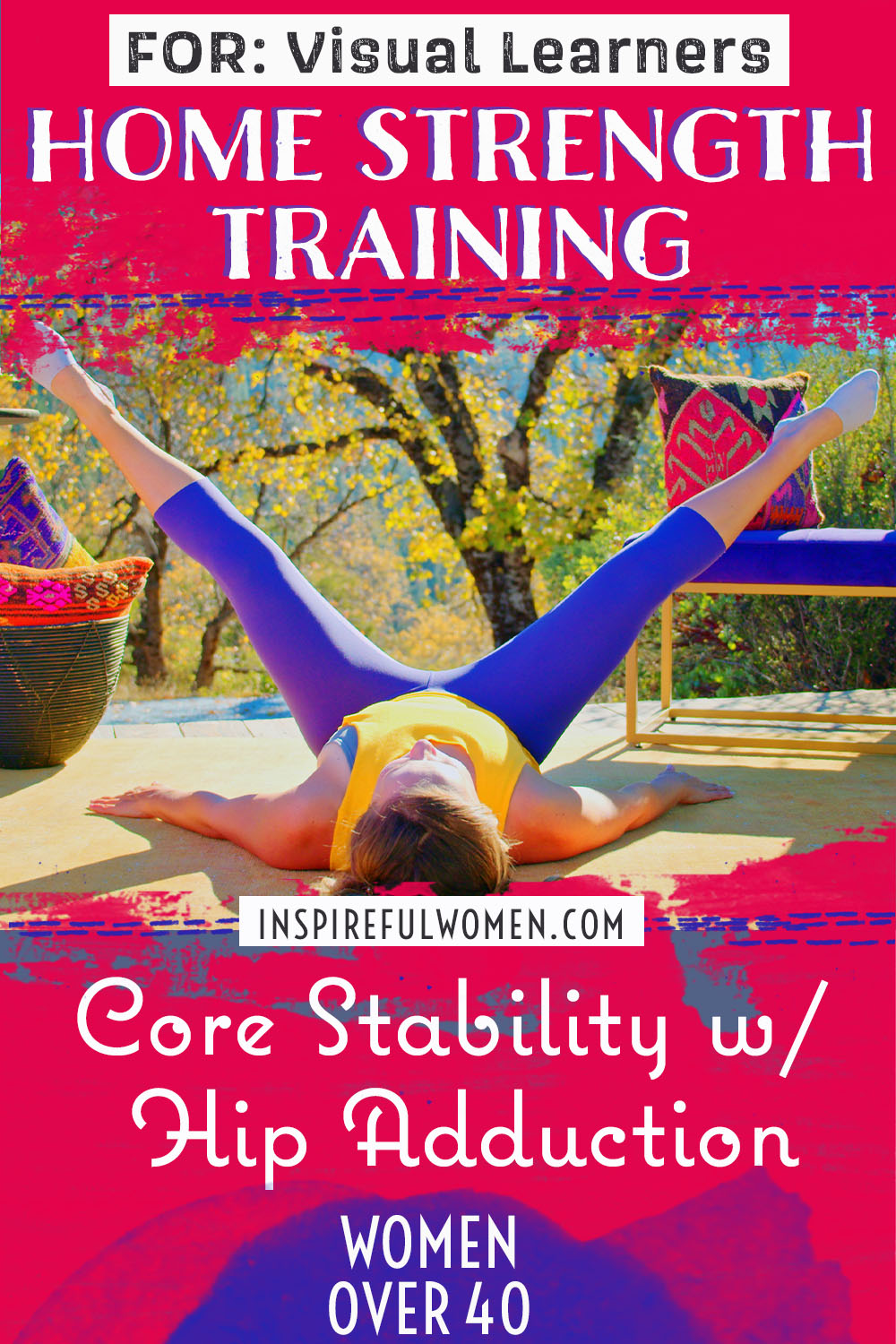 core-stability-with-hip-adduction-abdominal-exercise-at-home-women-over-40