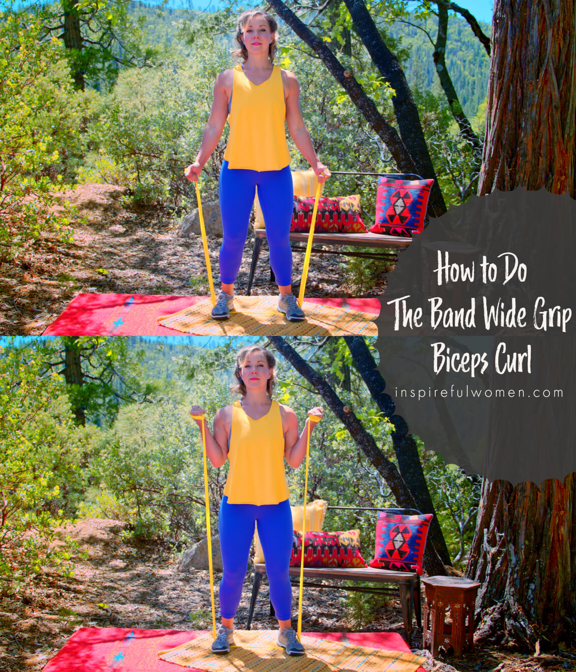 how-to-wide-grip-banded-bicep-curl-resistance-band-short-head-exercise-proper-form