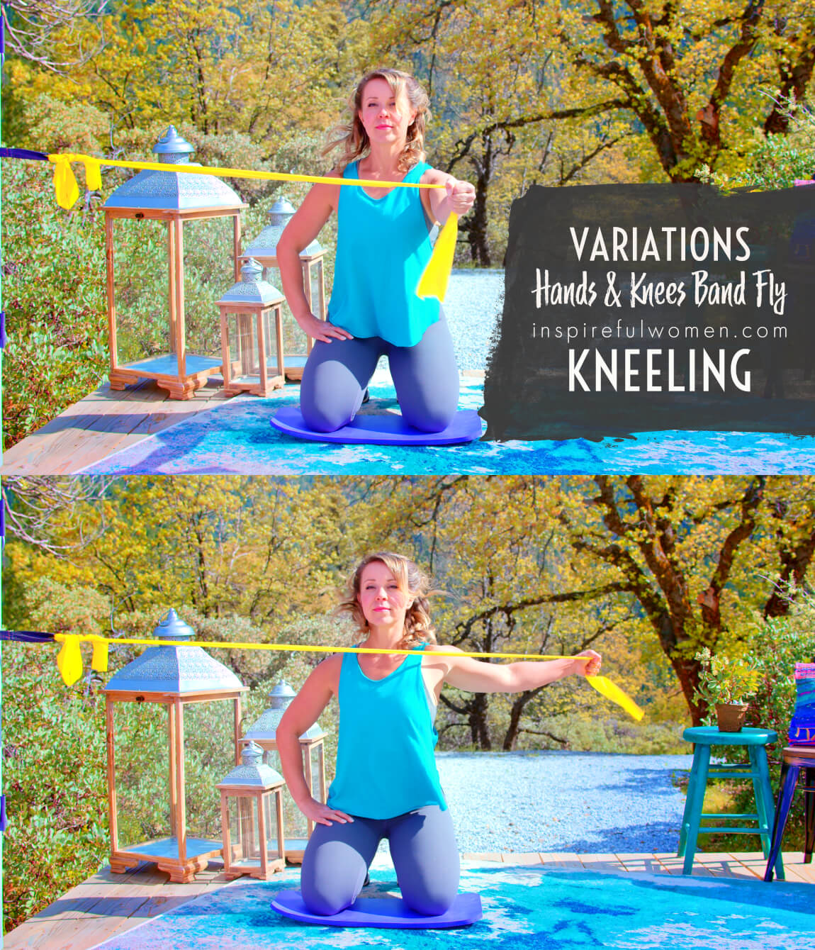 kneeling-hands-and-knees-quadruped-rear-delt-banded-fly-wall-anchored-home-shoulder-workout-variations