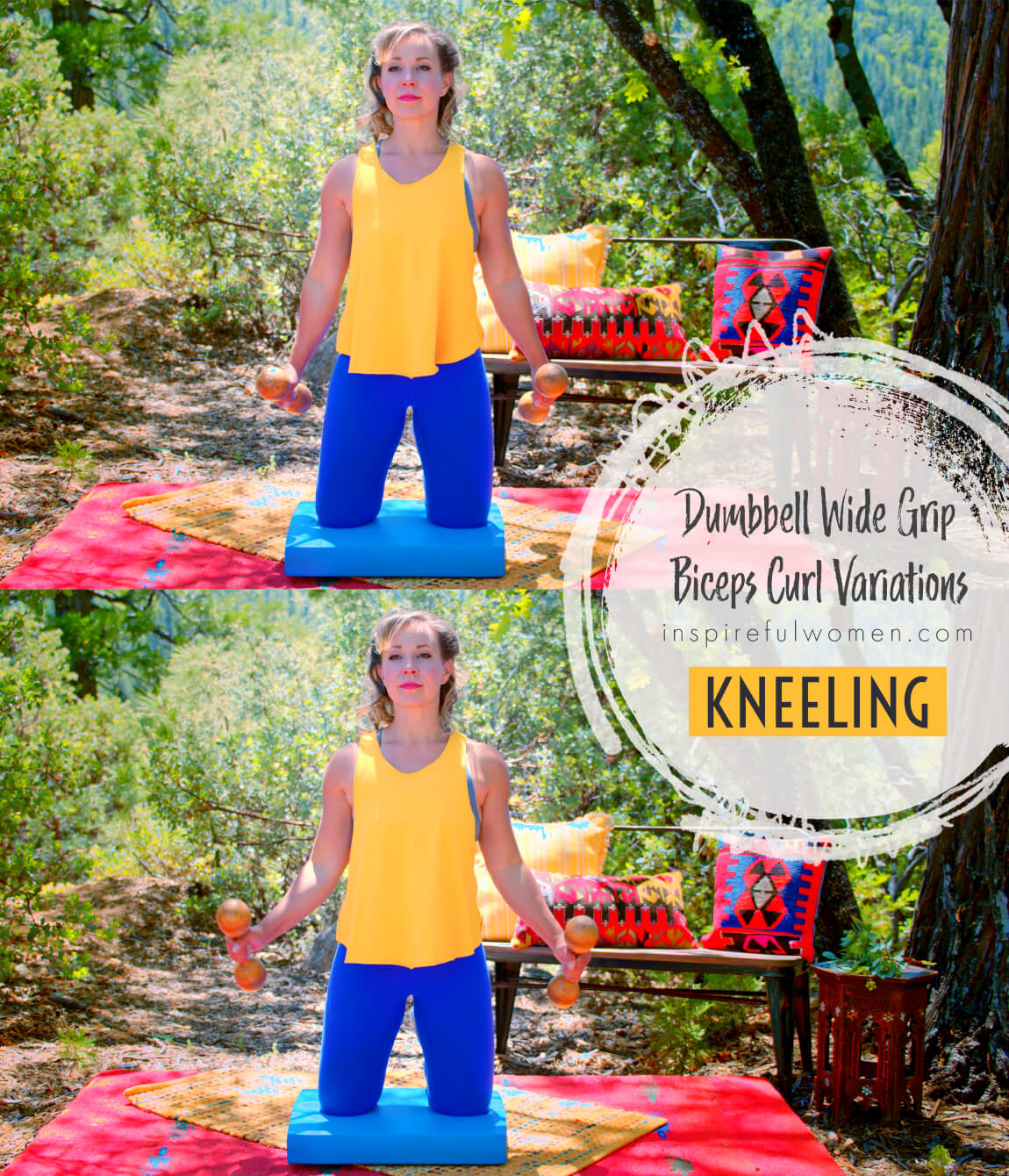 kneeling-wide-grip-bicep-curl-dumbbell-short-head-exercise-variation