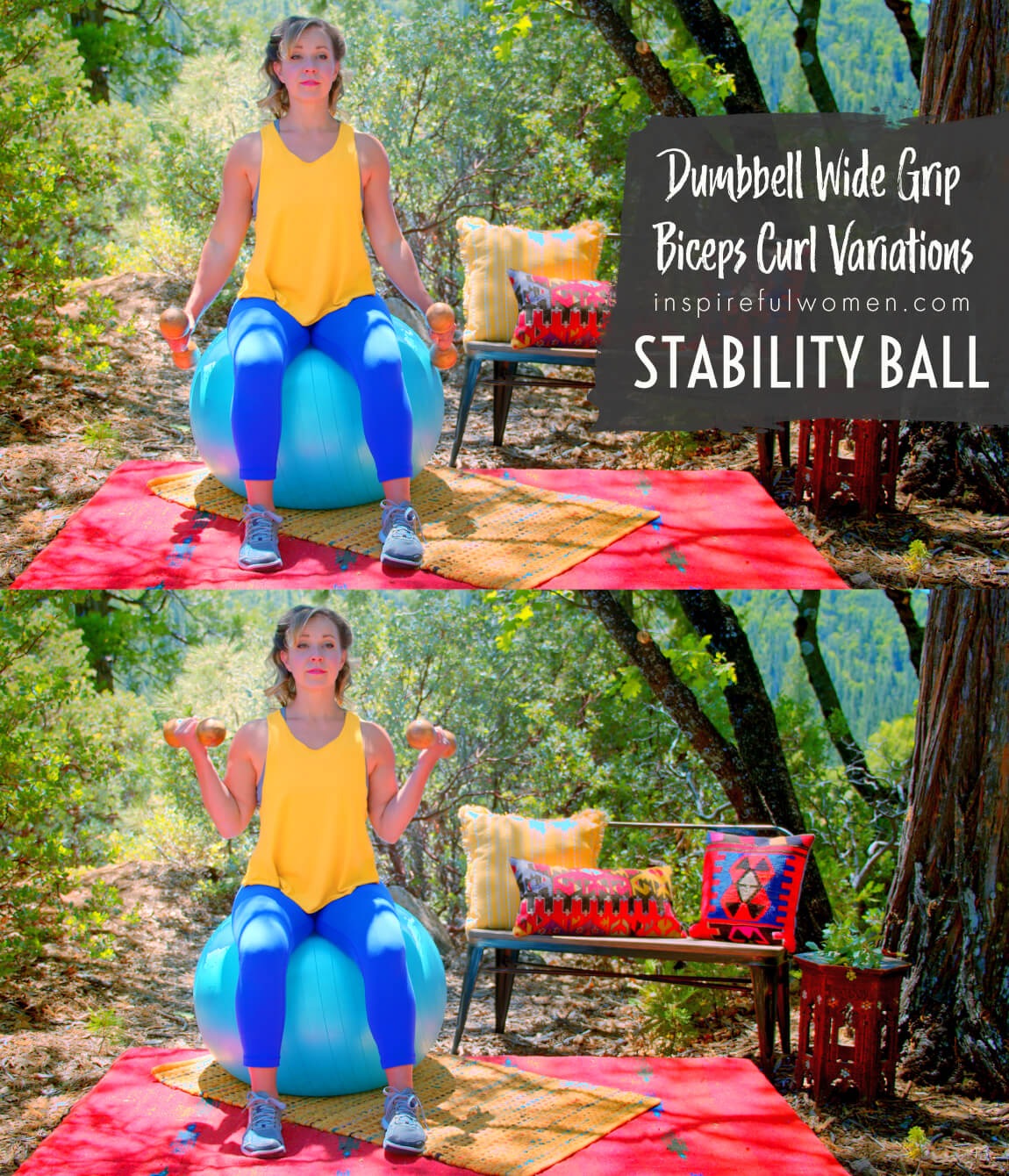 stability-ball-wide-grip-bicep-curl-dumbbell-short-head-exercise-variation