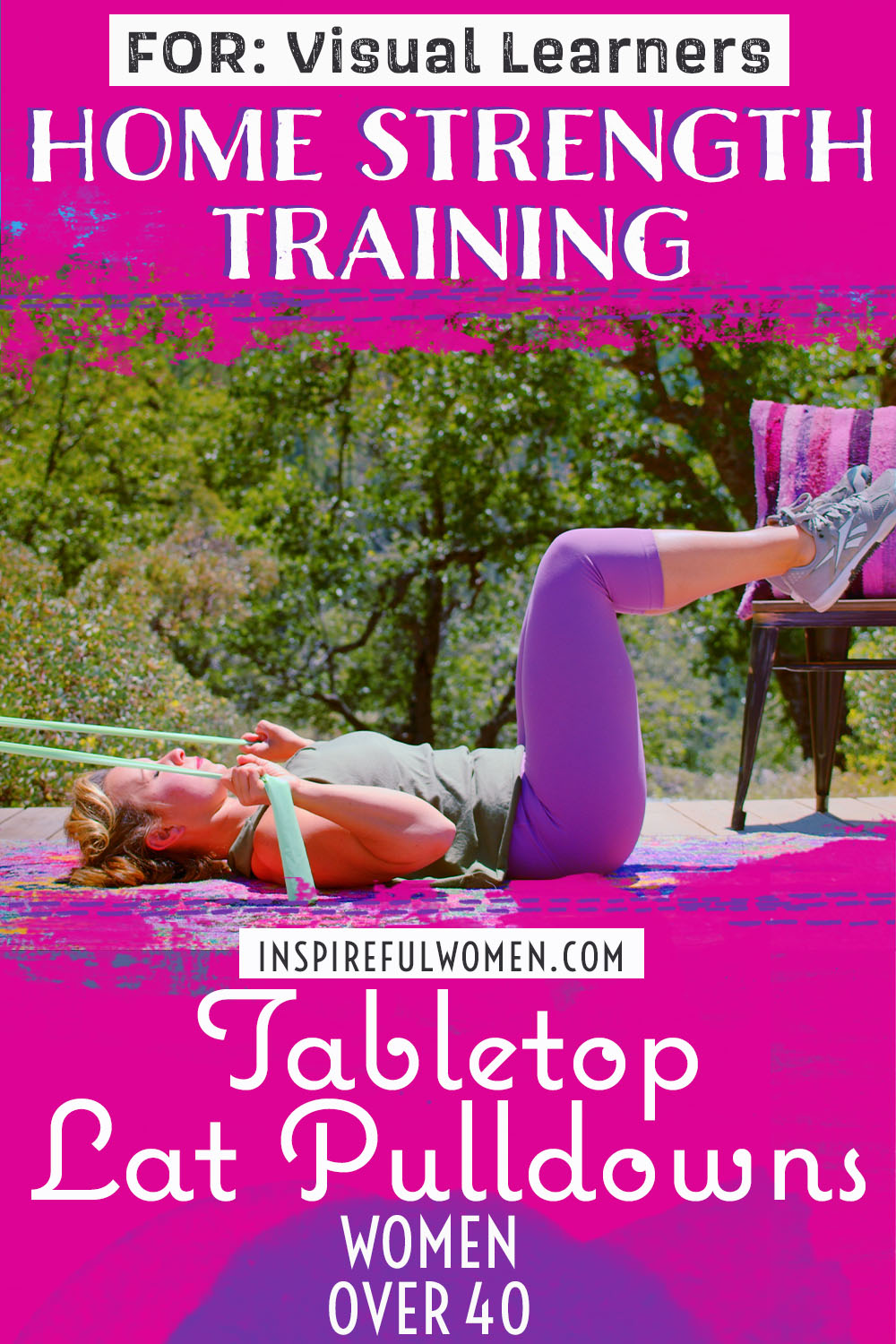 tabletop-banded-lat-pulldowns-latissimus-dorsi-resistance-band-home-back-workout-women-40-plus