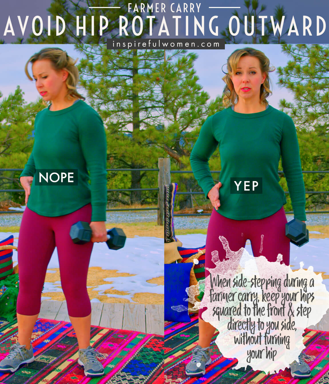 avoid-hip-rotating-outward-farmer-carry-dumbbell-total-body-core-exercise-common-mistakes
