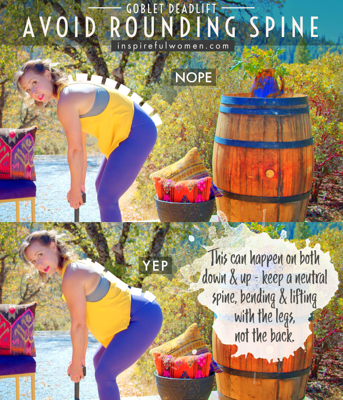 avoid-rounding-spine-goblet-dumbbell-deadlift-posterior-chain-exercise-proper-form