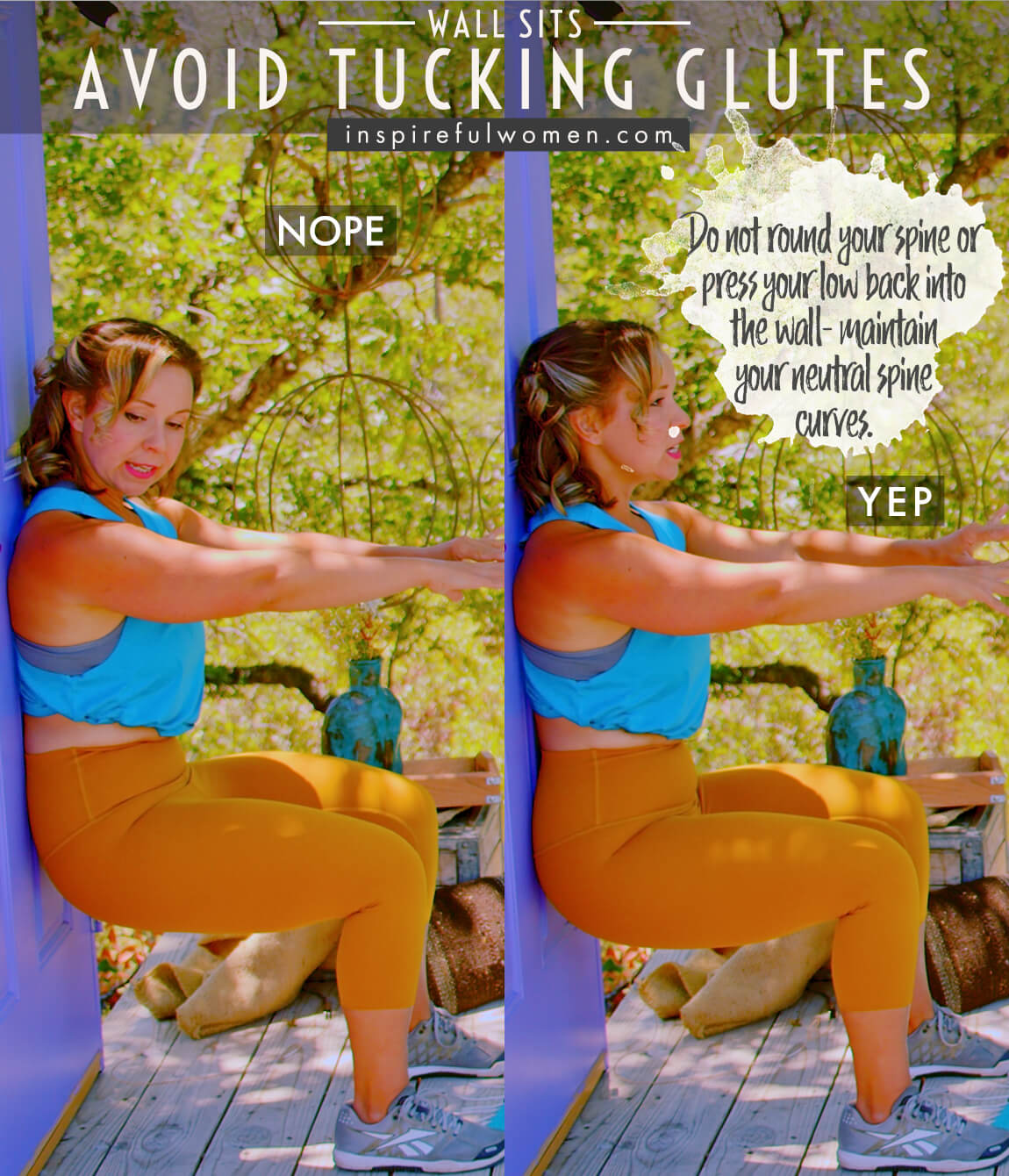 avoid-tucking-glutes-pressing-back-into-wall-isometric-wall-sit-squat-common-mistakes