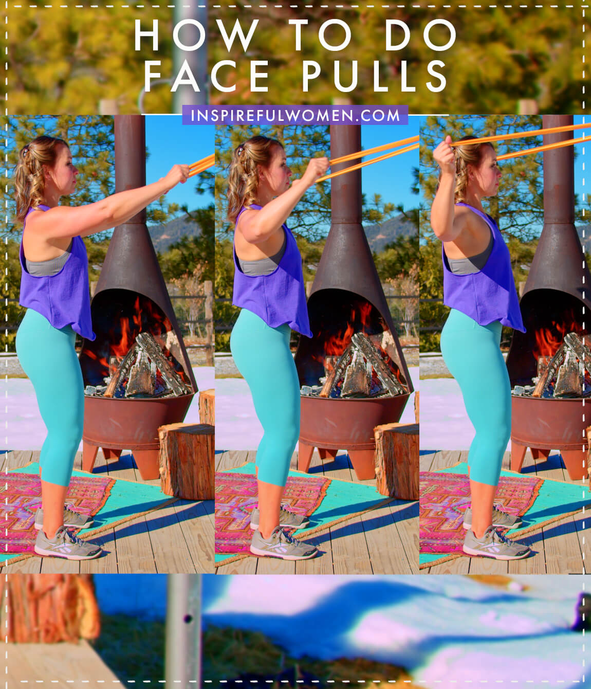 how-to-banded-face-pulls-standing-rear-deltoid-exercise-proper-form-women-over-40