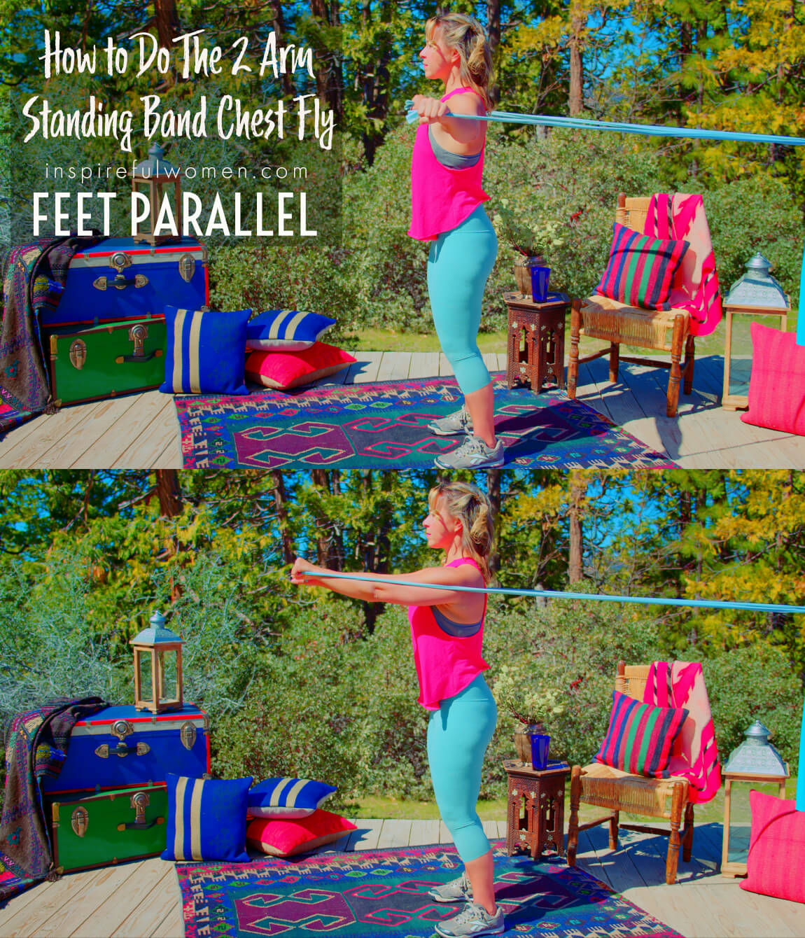 how-to-feet-parallel-two-arm-standing-banded-chest-fly-pec-muscle-exercise-proper-form